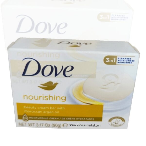 Dove Nourishing Beauty Cream Bar – Moroccan Argan Oil 90g
