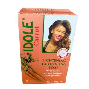 Idole Lightening Exfoliating Soap with Carrot - 200g