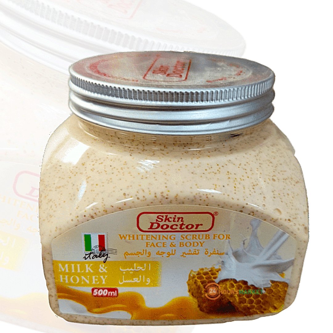 Skin Dr Whitening Scrub – Milk & Honey – 500ml