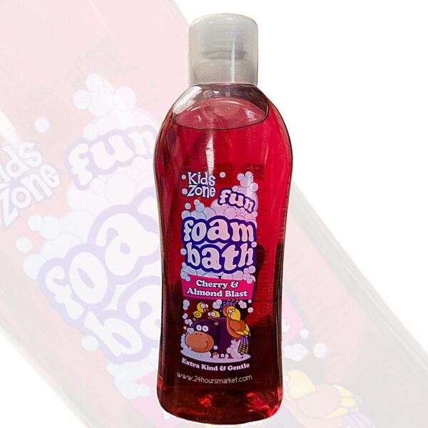 1741760312868 Kids Zone Fun Foam Bath – Cherry & Almond