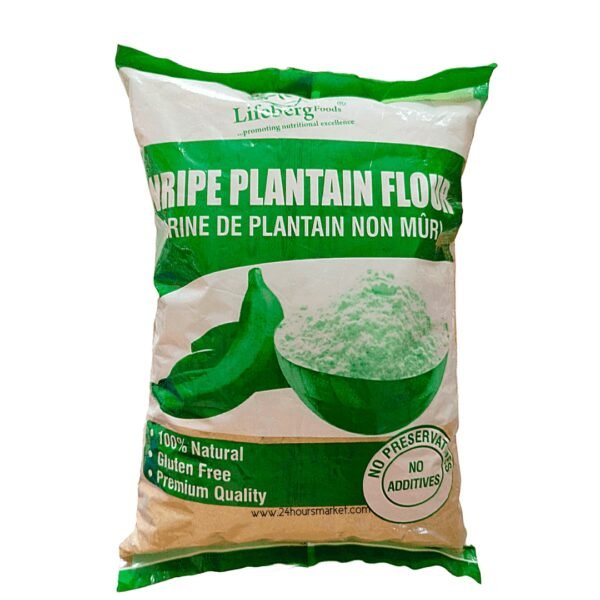 Lifeberg foods unripe plantain flour