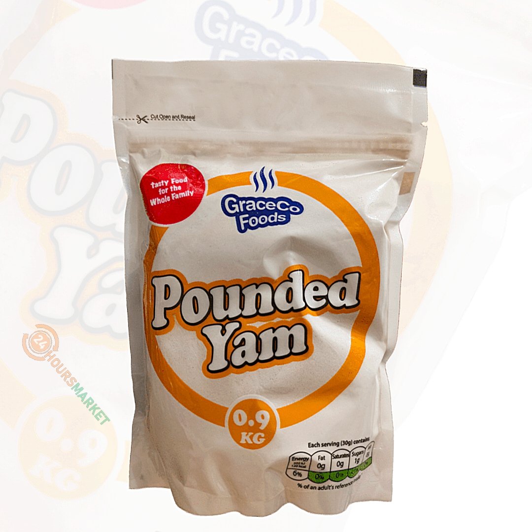 Graceco Foods Pounded Yam Flour – 0.9kg