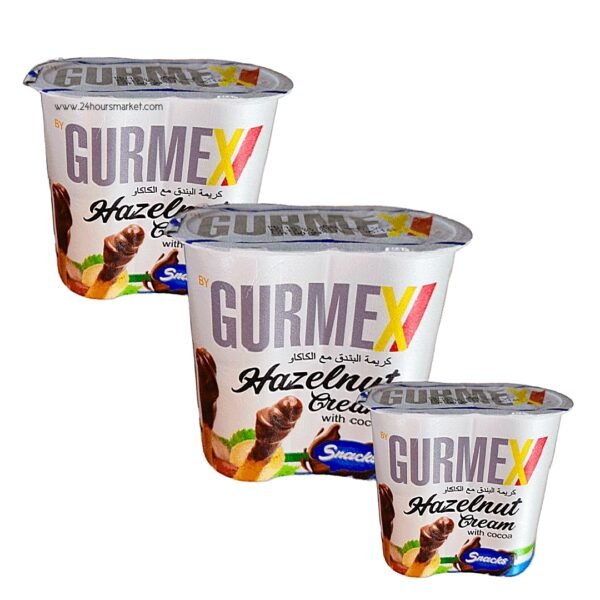 Gurme hazelnut cream snacks