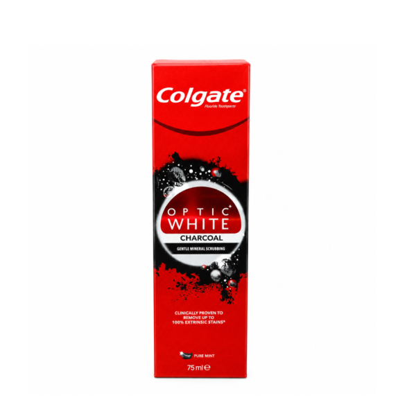 Colgate Optic White Charcoal Toothpaste 75ml