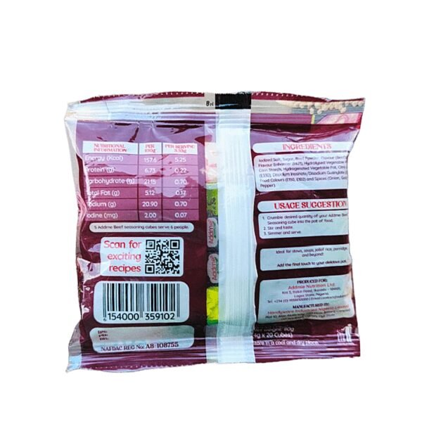 Addme  beef cube 80g