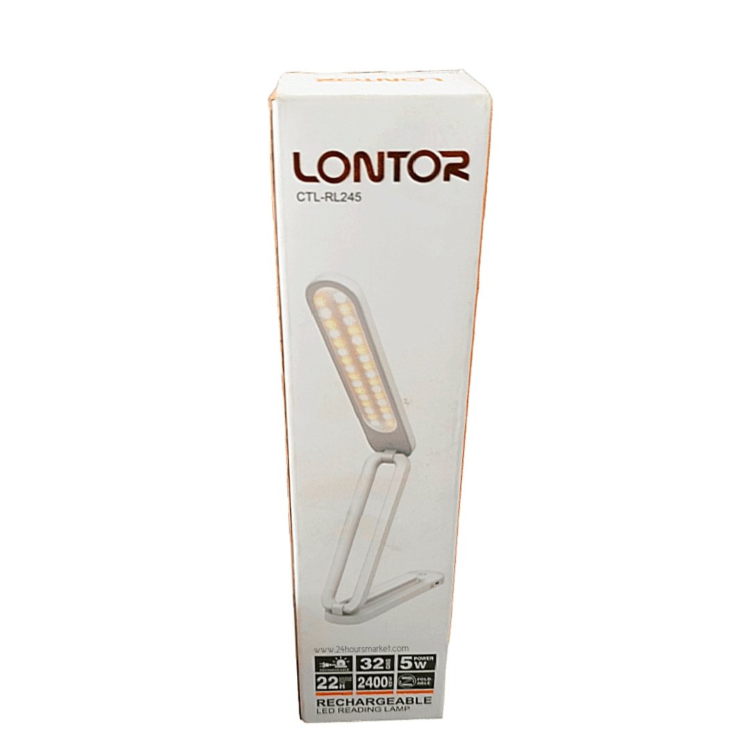 Lontor Rechargeable LED Reading Lamp CTL RL245