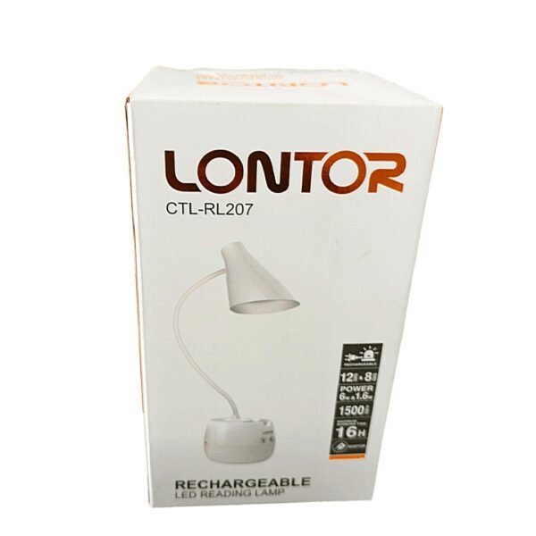Lontor rechargeable reading lamp CTL RL207