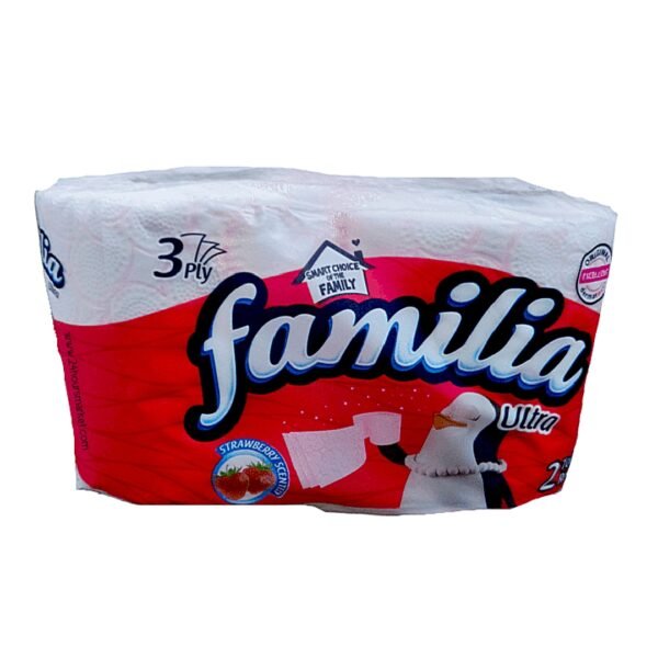 Familia Ultra 3-Ply Toilet Paper - strawberry