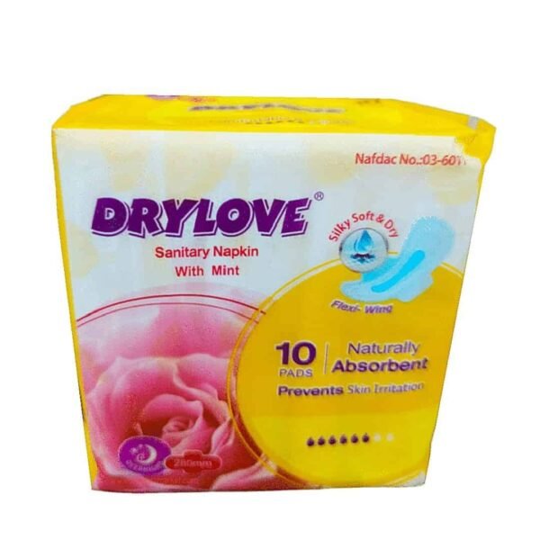 Dry Love Sanitary Napkin with Mint - 10pads