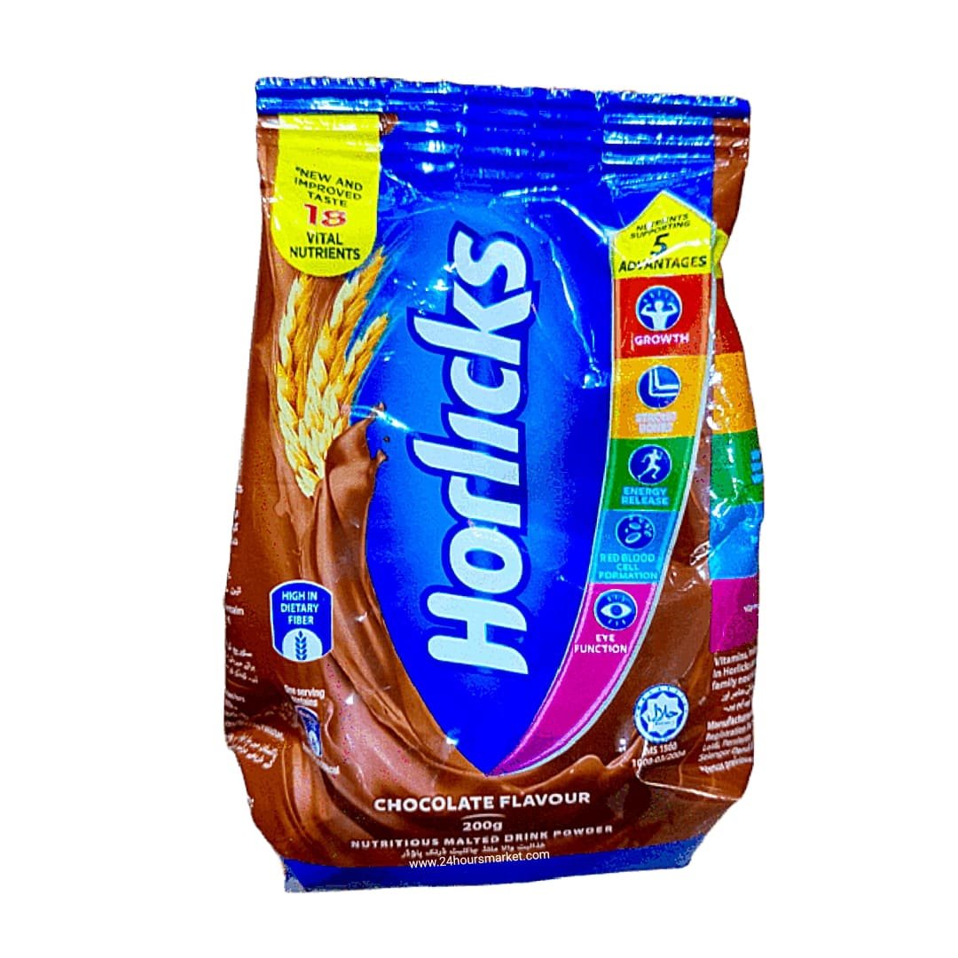 Horlicks Chocolate Flavored Drink – 200g