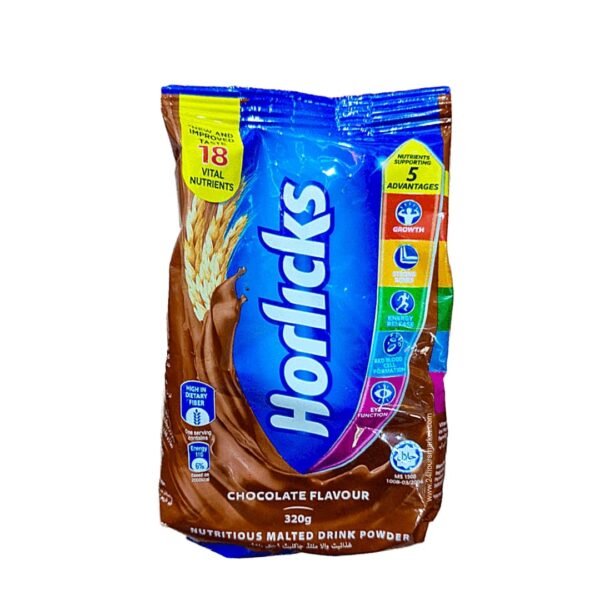 Horlicks Chocolate Flavored Drink 320g Pack