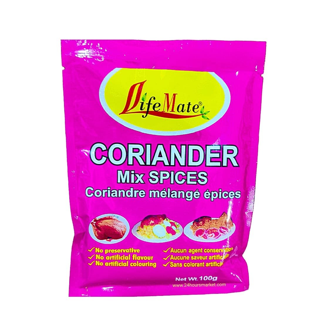 Life Mate Coriander Mixed Spices – 100g