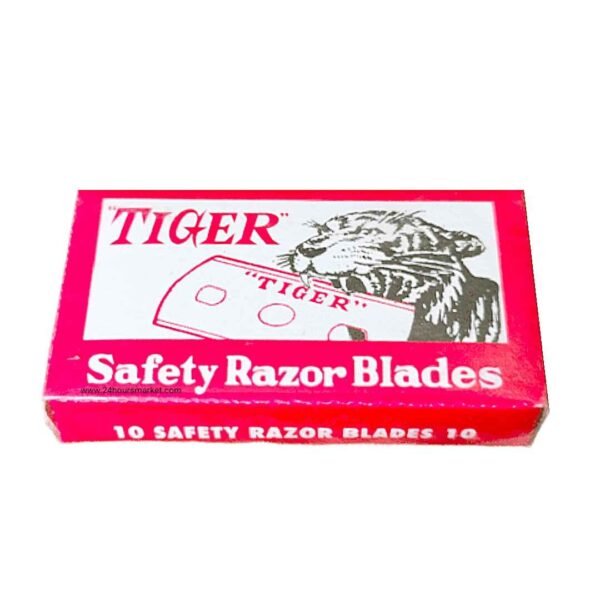 Tiger Safety Razor Blades – Pack of 10 x 3