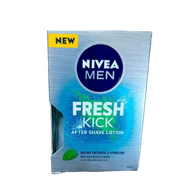 Nivea Men Fresh Kick After Shave Lotion 100ml – Cooling Post Shave Care