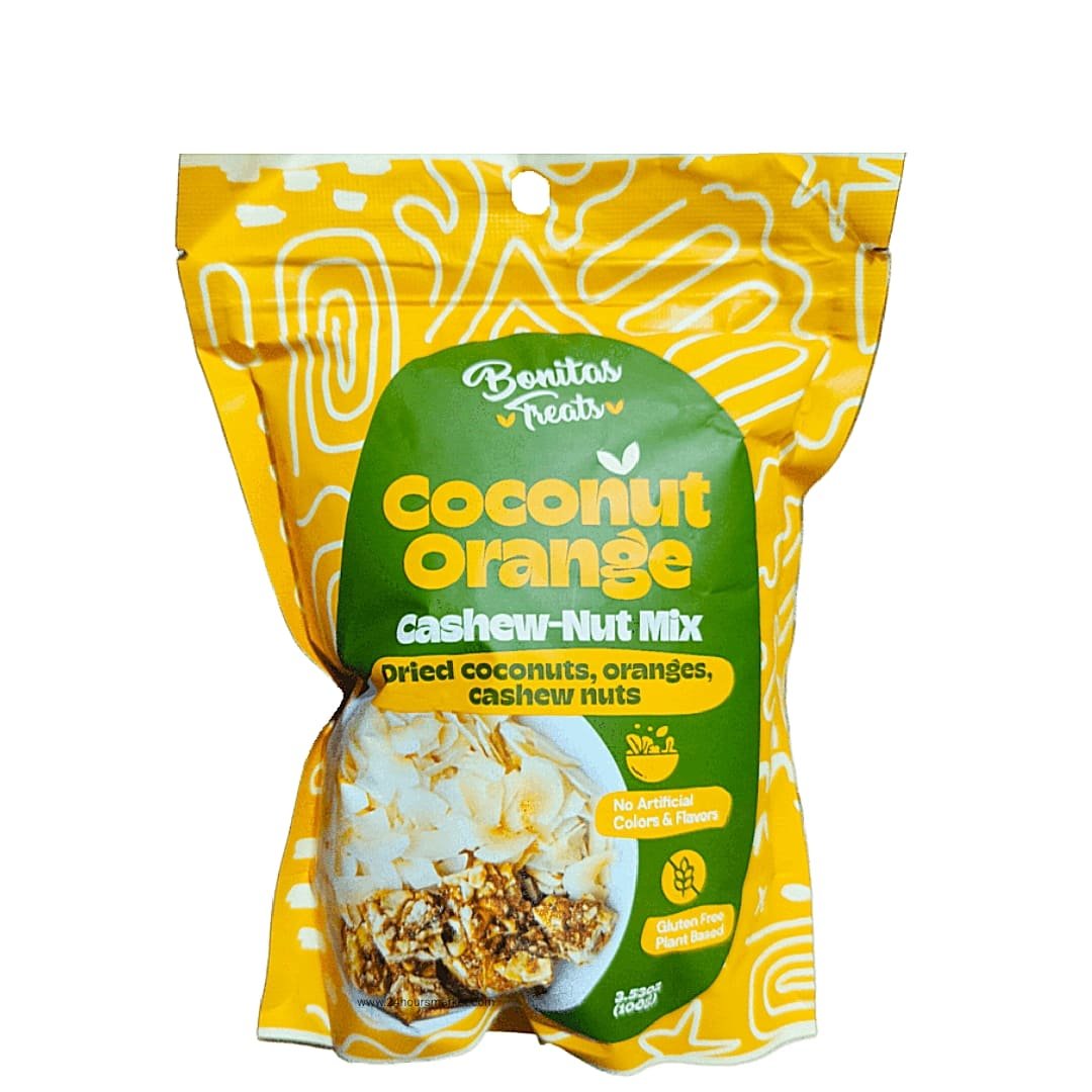 Bonitas Treat Coconut Orange Cashew Nut Mix – 100g