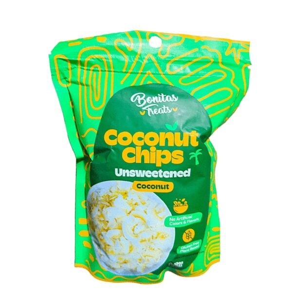 Bonitas Treat Coconut Chips Unsweetened – 100g