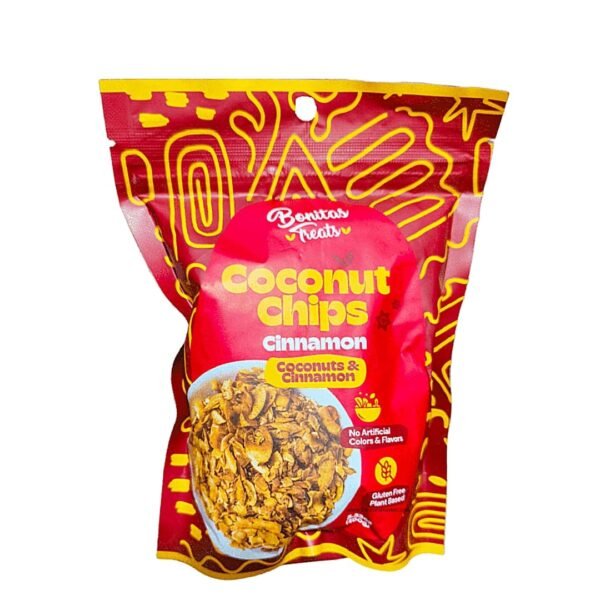 Bonitas Treat Coconut Chips Cinnamon – 100g