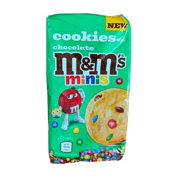 m&m's minis chocolate cookies - 100g
