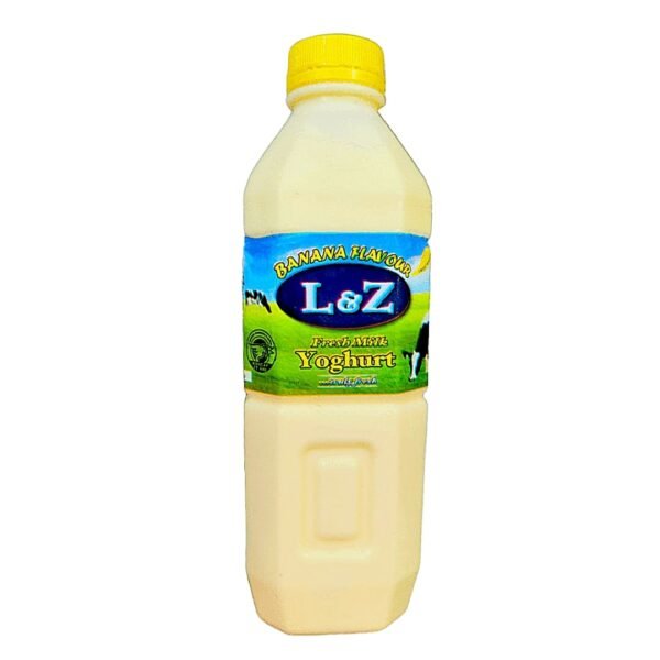 L & Z Banana Flavoured Yoghurt – Buy Online at 24hoursmarket.com