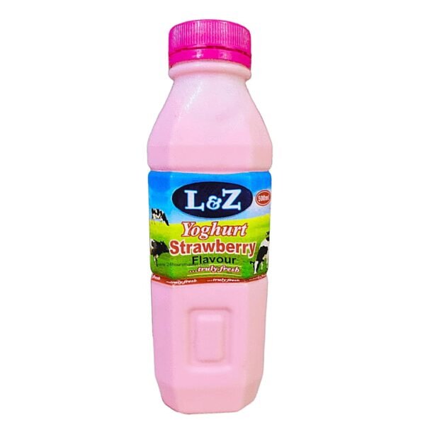 L & Z Strawberry Flavoured Sweetened Yoghurt | 24hoursmarket.com L & Z Strawberry Flavoured Sweetened Yoghurt – Buy Online at 24hoursmarket.com