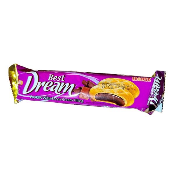 Best Dream Cookies with Cocoa Cream – Purple – 60g