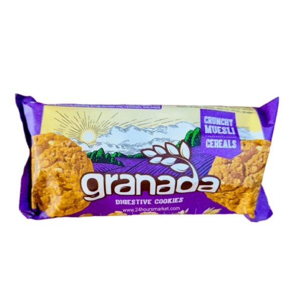 Granada Digestive Cookies with Chunky Muesli 150g pack