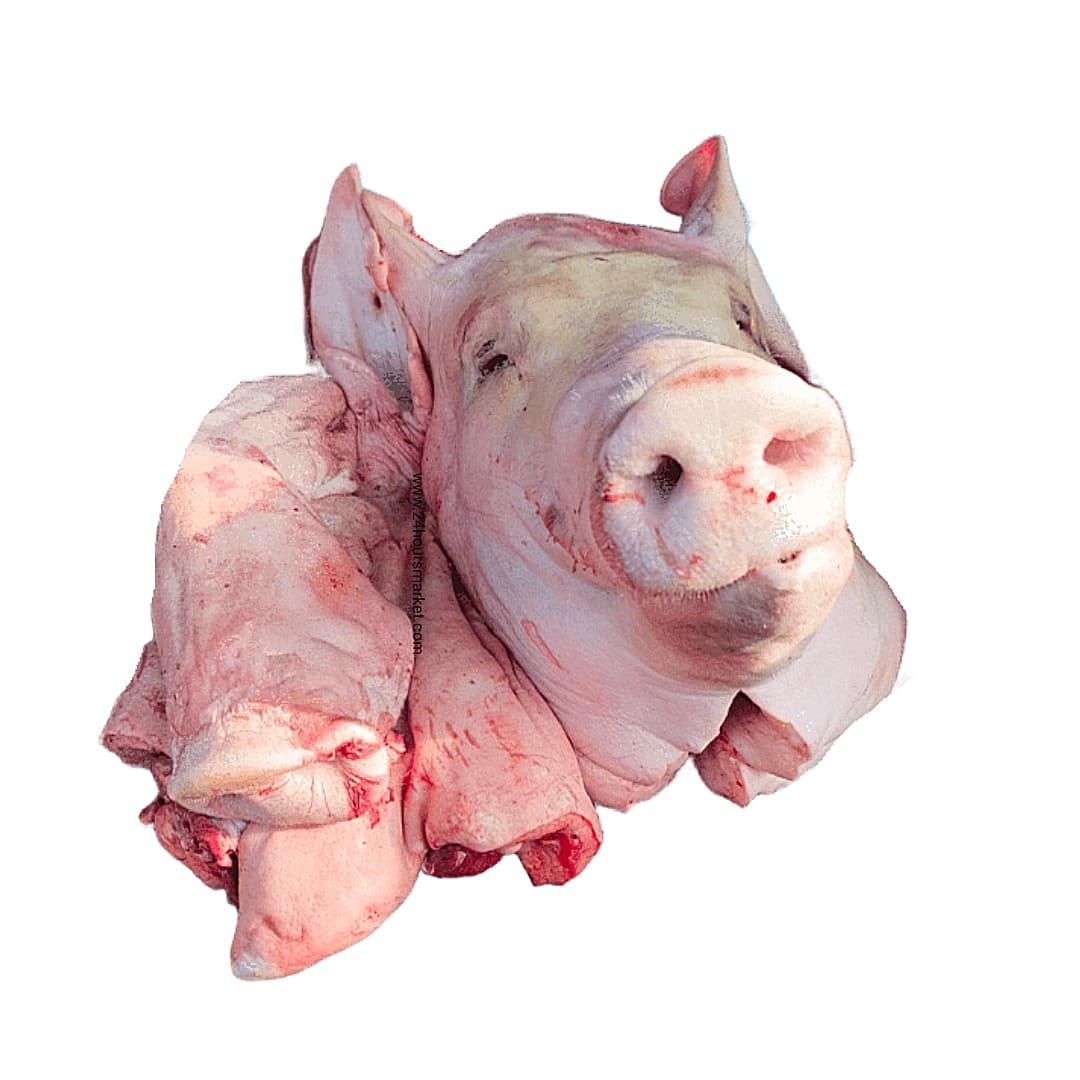 Fresh Clean Pig Head 5kg