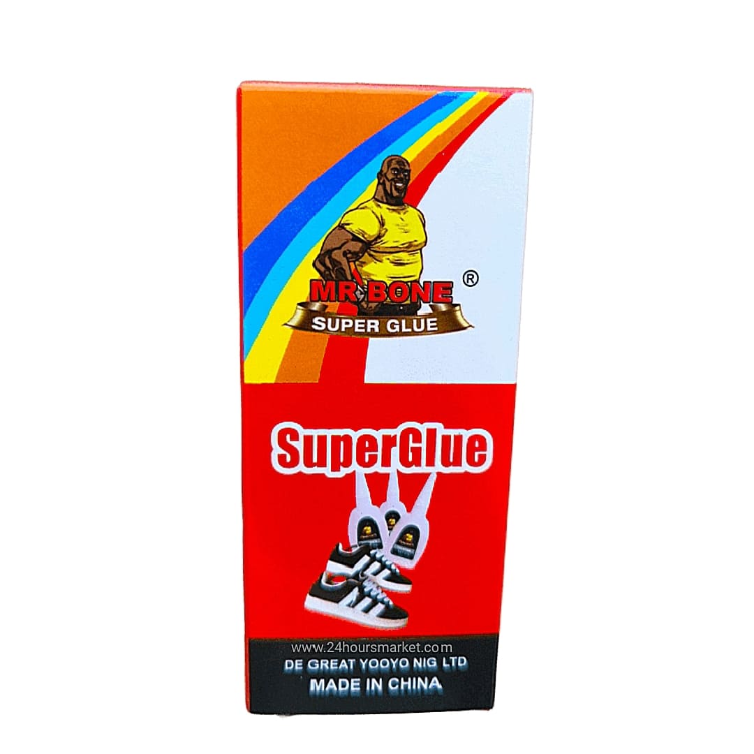 Mr Bone Super Glue 50g for Shoes & Repairs