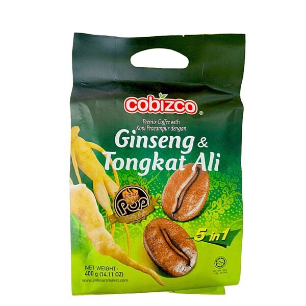 Cobizco Ginseng Tongkat Ali premix coffee 400g pack