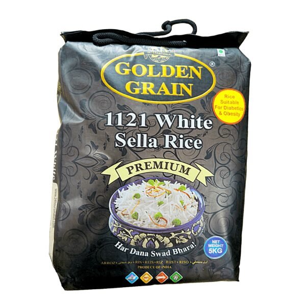 Golden Grain White Sella Rice 5kg