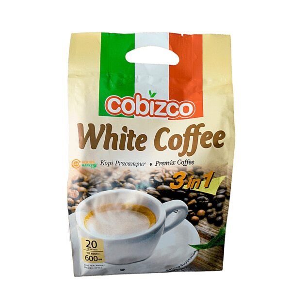 Cobizco premix white coffee 600g pack
