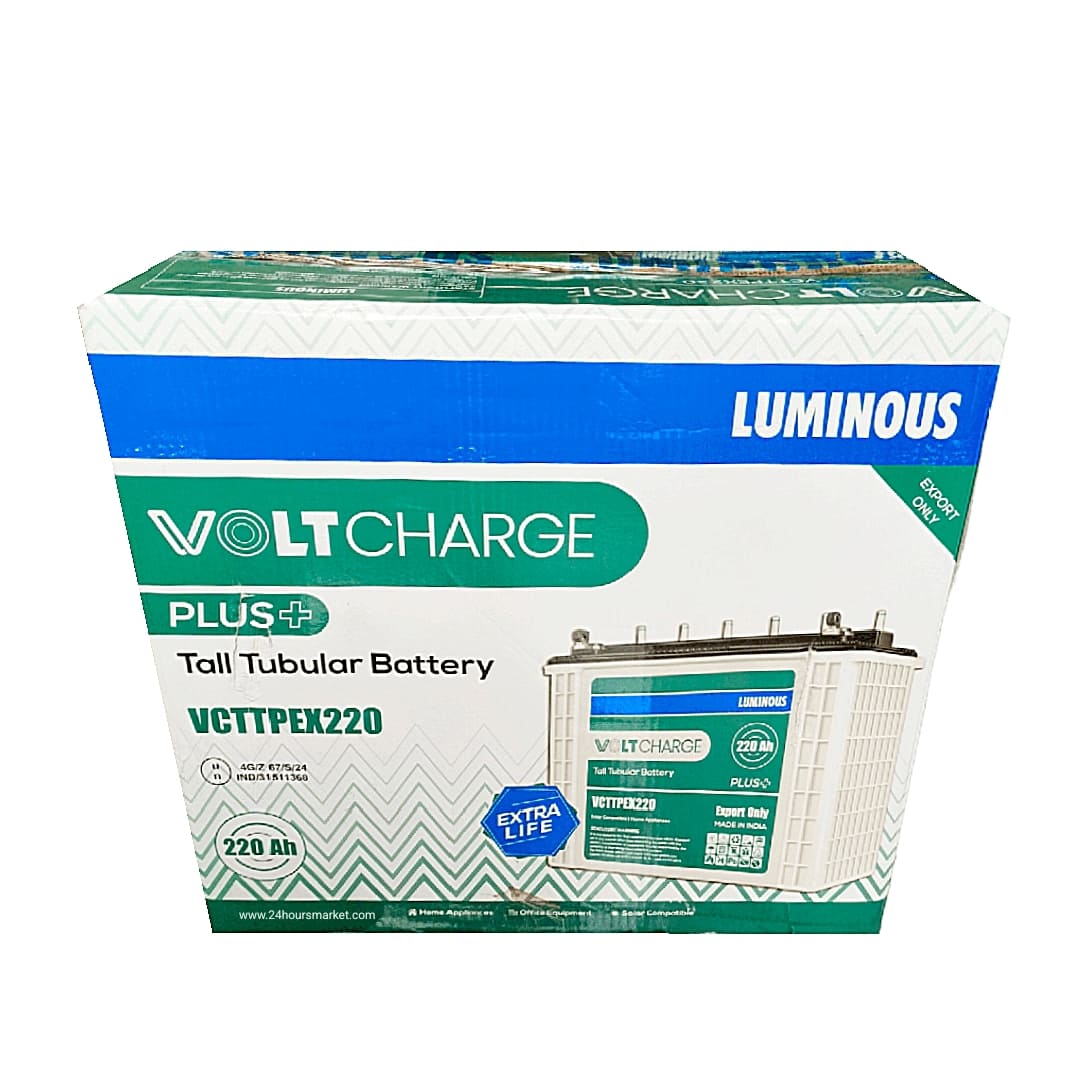Luminous Tubular Battery 220Ah