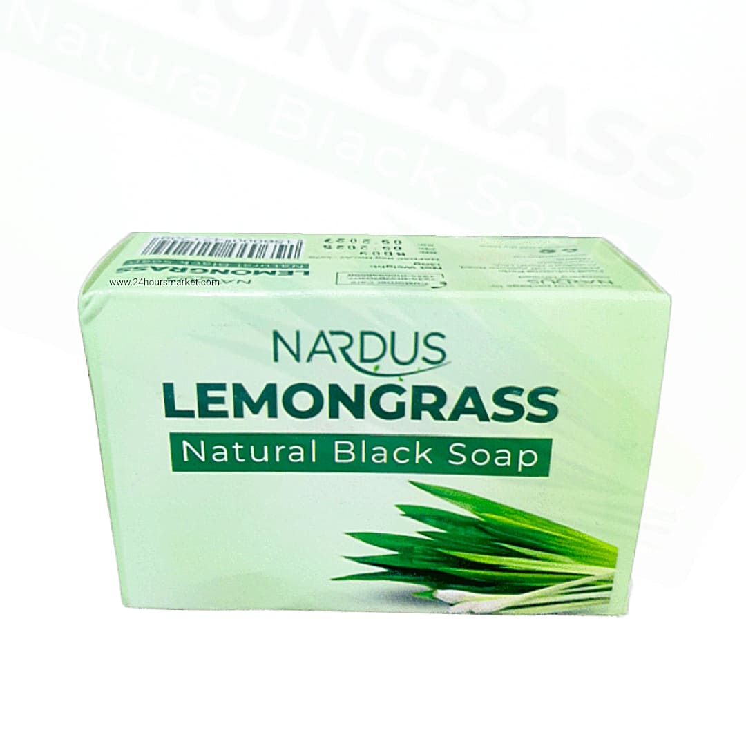 Nardus lemongrass black soap