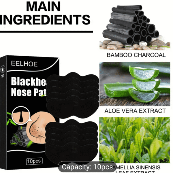 Charcoal Nose Strips x10