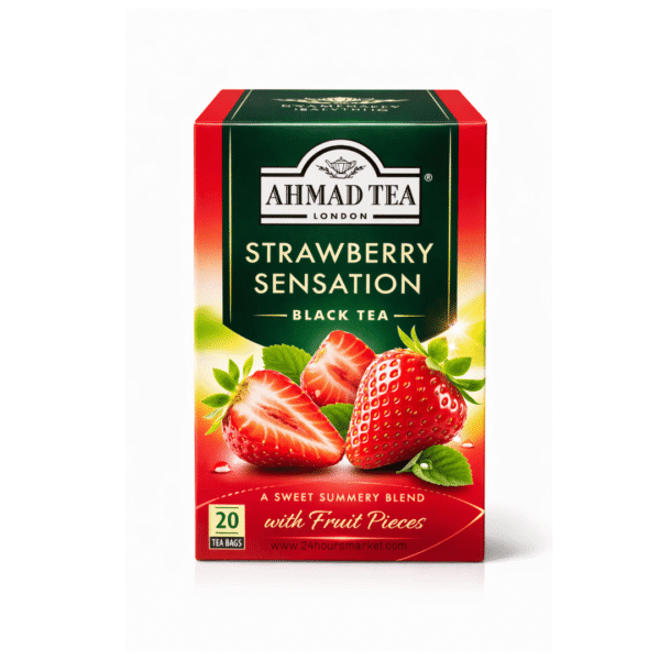 Ahmad Strawberry Black Tea 20s