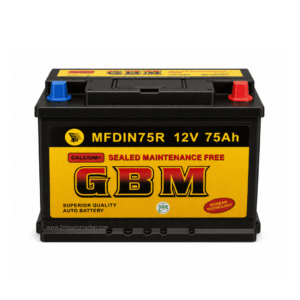 GBM Car Battery 75Ah
