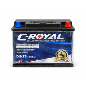 C-Royal Car Battery 75Ah
