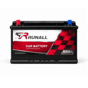 Runall Car Battery 80Ah