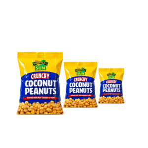 Tropical Sun Crunchy Coconut Peanuts 50g x2