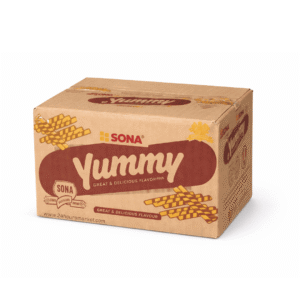 Sona Yummy Chocolate Cream Wafer Rolls 48pkts