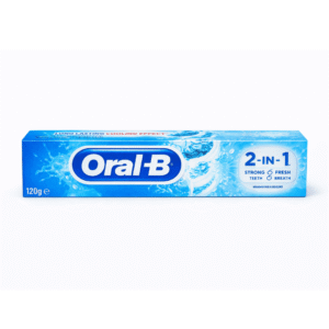 Oral-B 2 in 1 cool Mint Toothpaste 120g