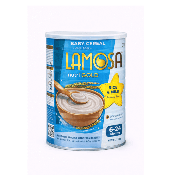 Lamosa Nutri Gold Rice & Milk Baby Cereal 1.5kg (6 Months+)