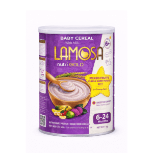Lamosa Nutri Gold Purple Potato & Rice Baby Cereal 1kg (6 Months+)
