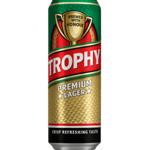 Trophy Lager Beer Can