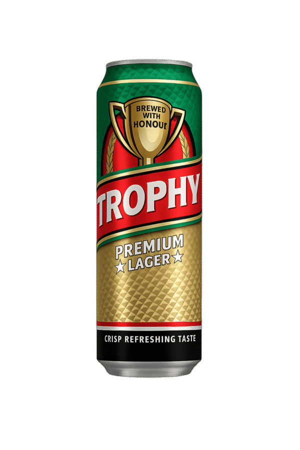 Trophy Lager Beer Can