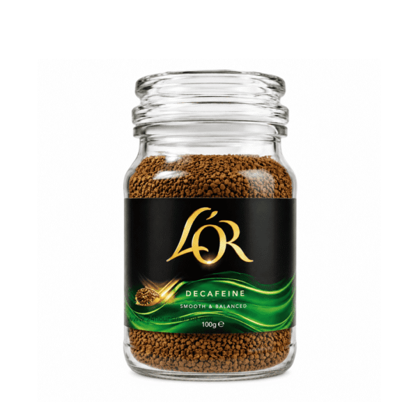 1000189117 L'OR Decaffeinated Instant Coffee 100g