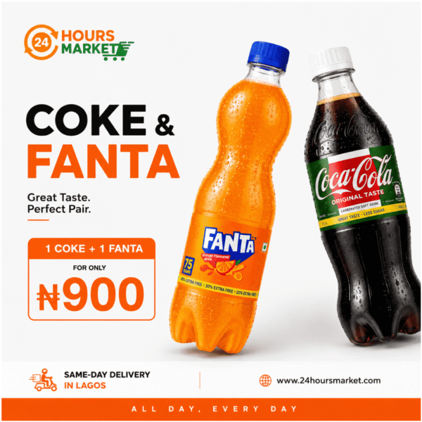 Coke + Fanta Combo 50cl x2