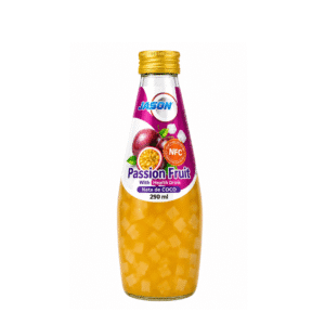 Jason Passion Fruit Health Drink with Nata de Coco 290ml x2