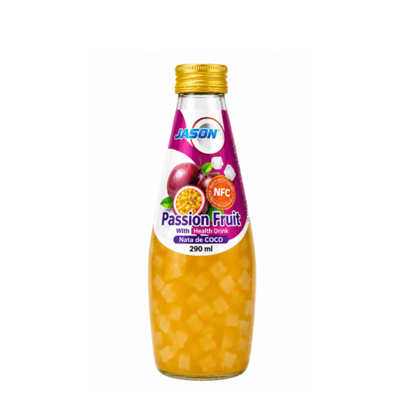Jason Passion Fruit Health Drink with Nata de Coco 290ml x2