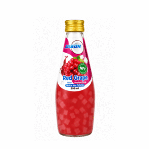 Jason Red Grape Health Drink with Nata de Coco 290ml x2